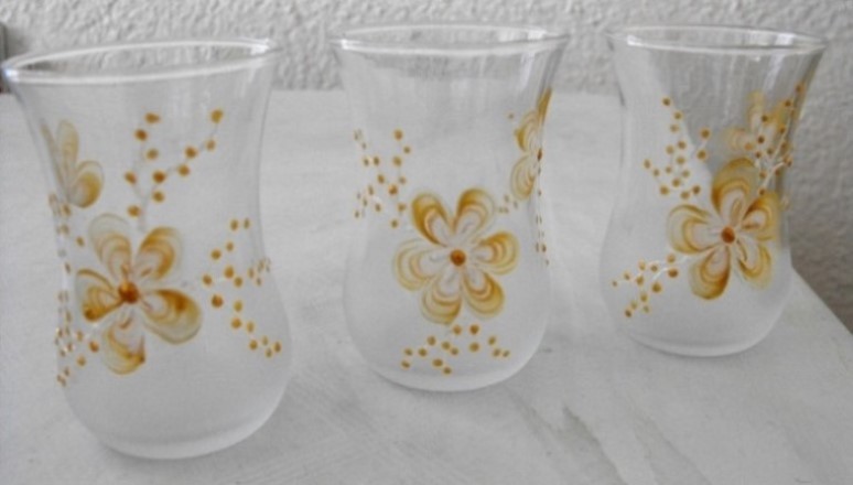 ръчно рисувани чаши за ракия Ракиено време