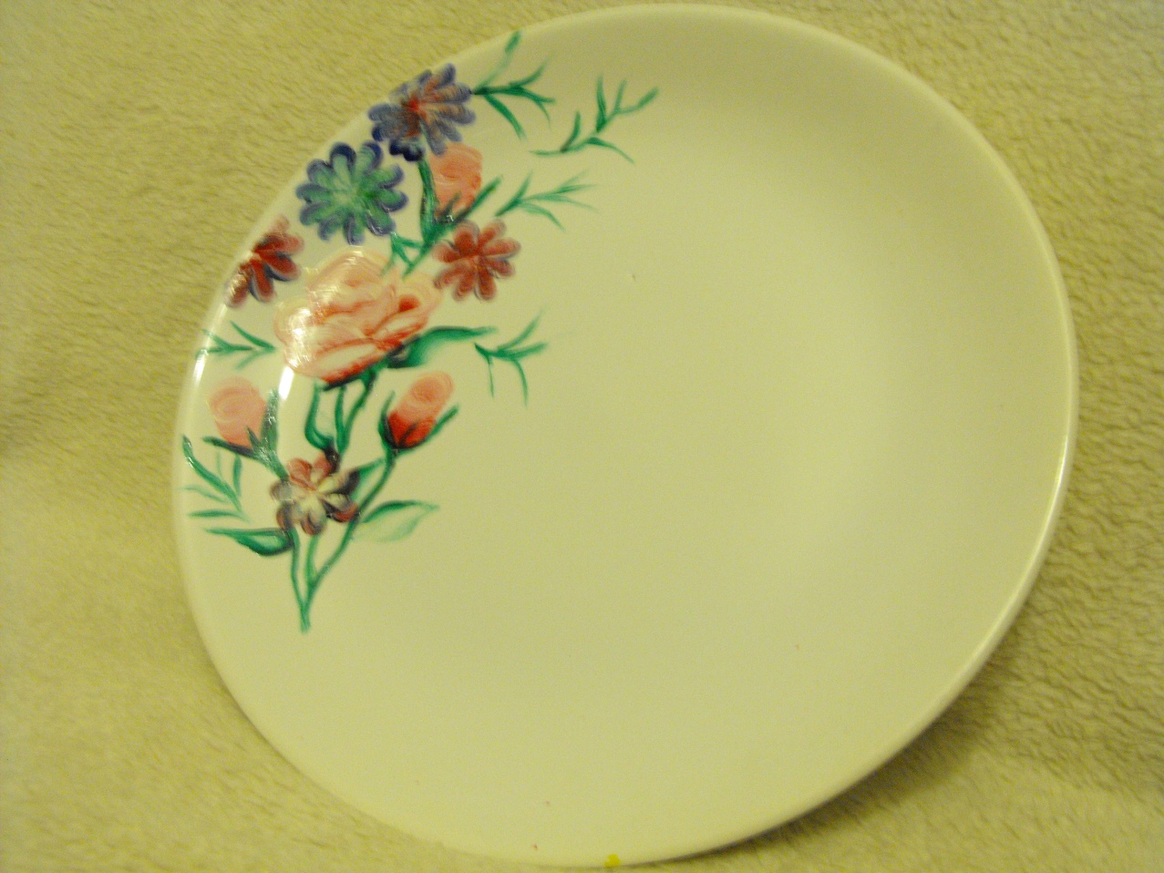 рисувана керамика чинии Букет от цветя