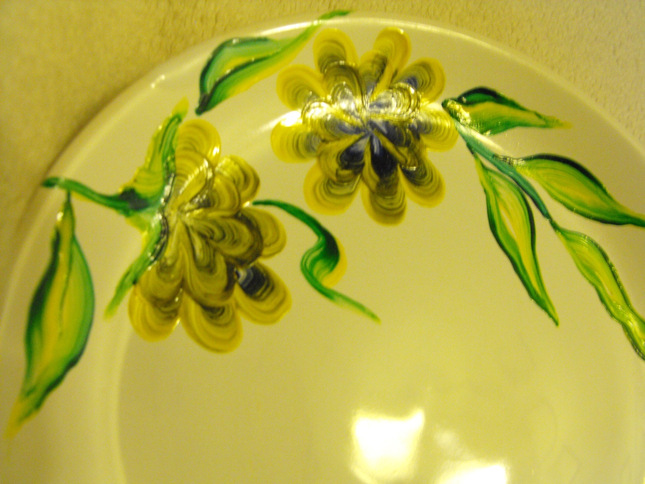 Лято керамика ръчно рисувани чинии